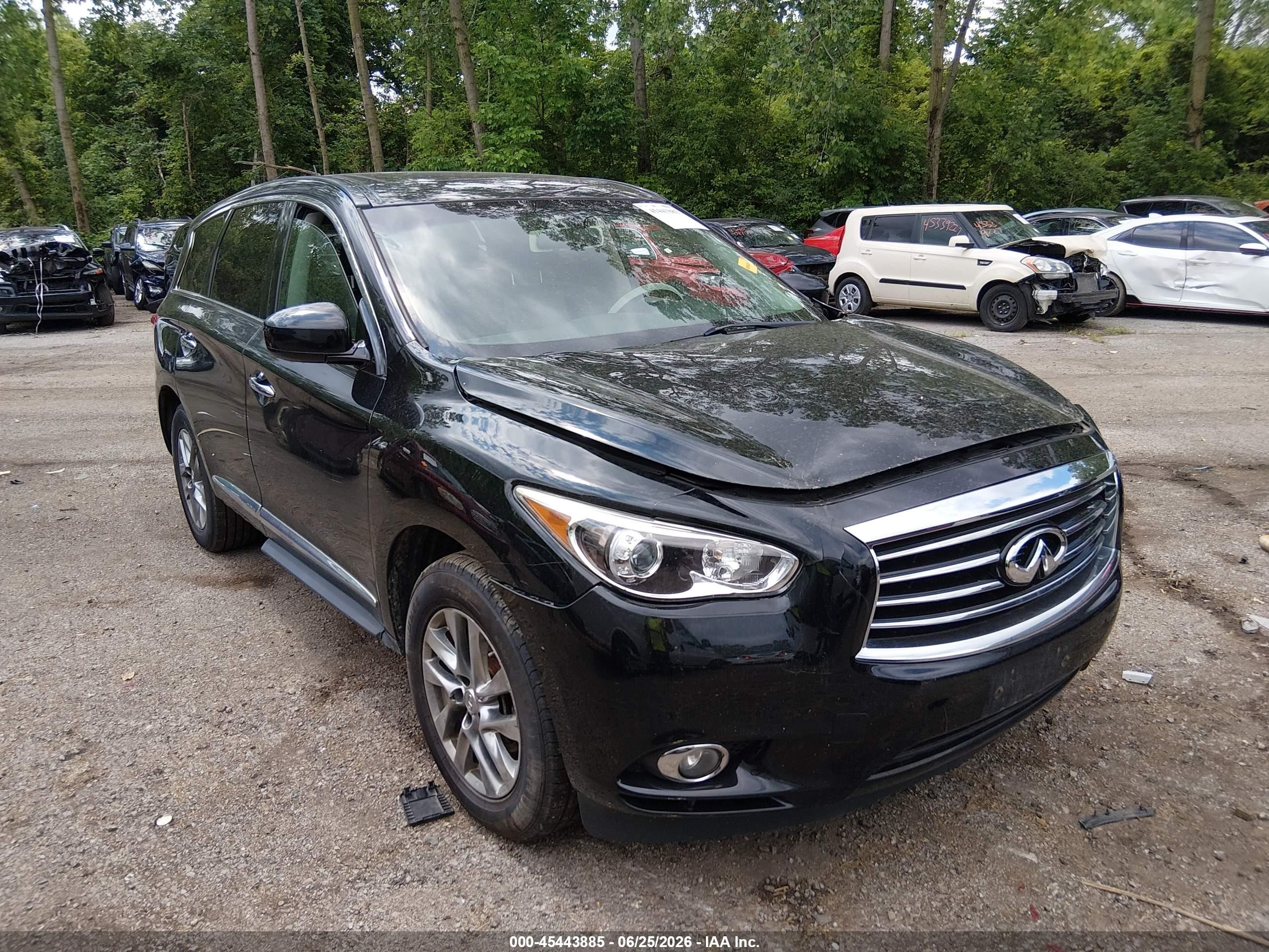 2013 Infiniti Jx35   Black vin: 5N1AL0MM0DC341813
