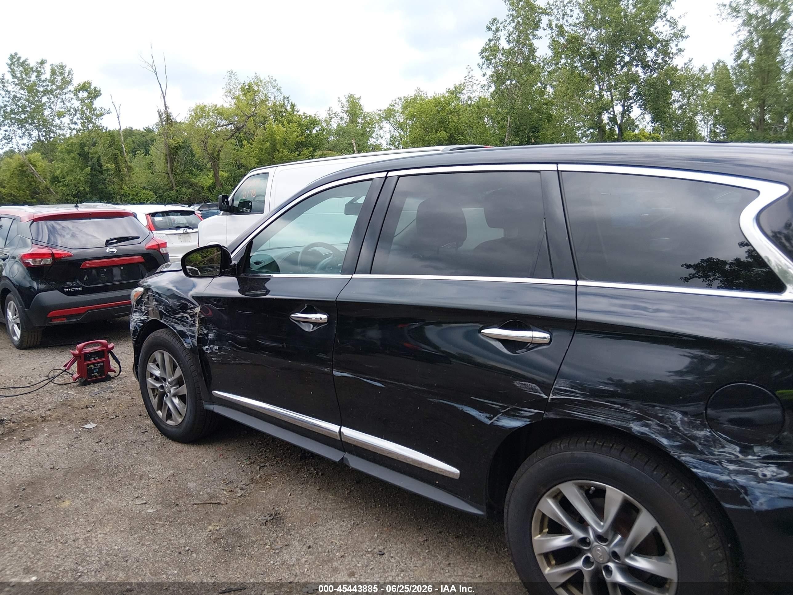 2013 Infiniti Jx35   Black vin: 5N1AL0MM0DC341813