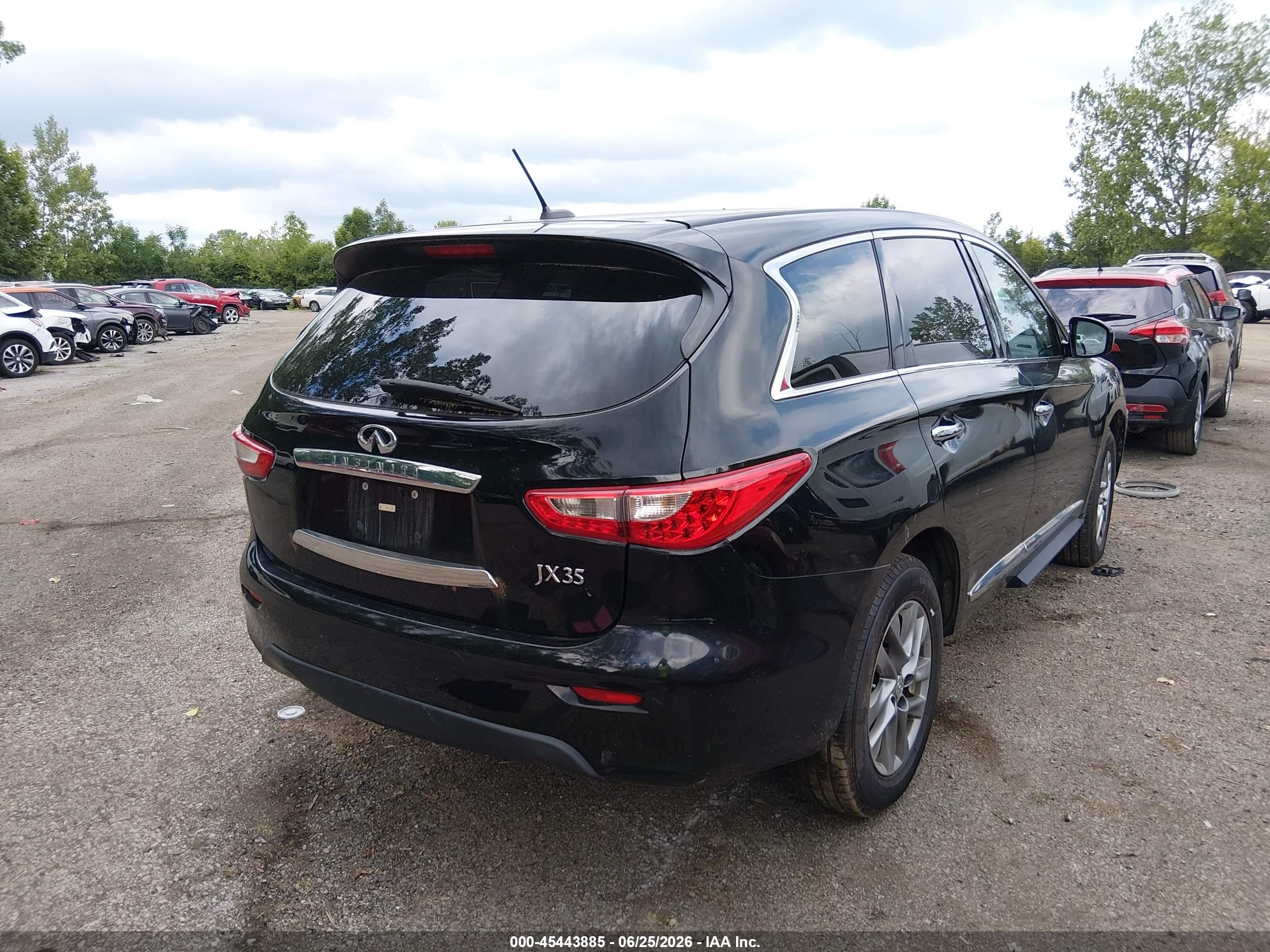 2013 Infiniti Jx35   Black vin: 5N1AL0MM0DC341813