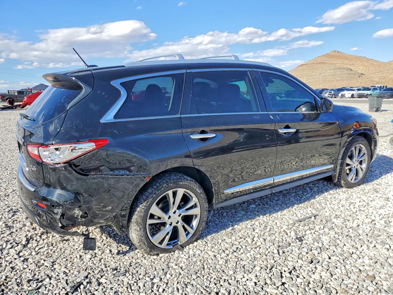 2013 Infiniti Jx35 Base Black vin: 5N1AL0MM0DC344274