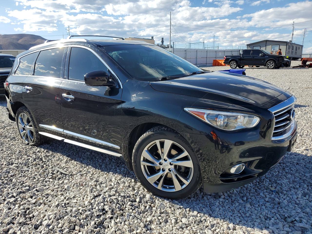 2013 Infiniti Jx35 Base Black vin: 5N1AL0MM0DC344274