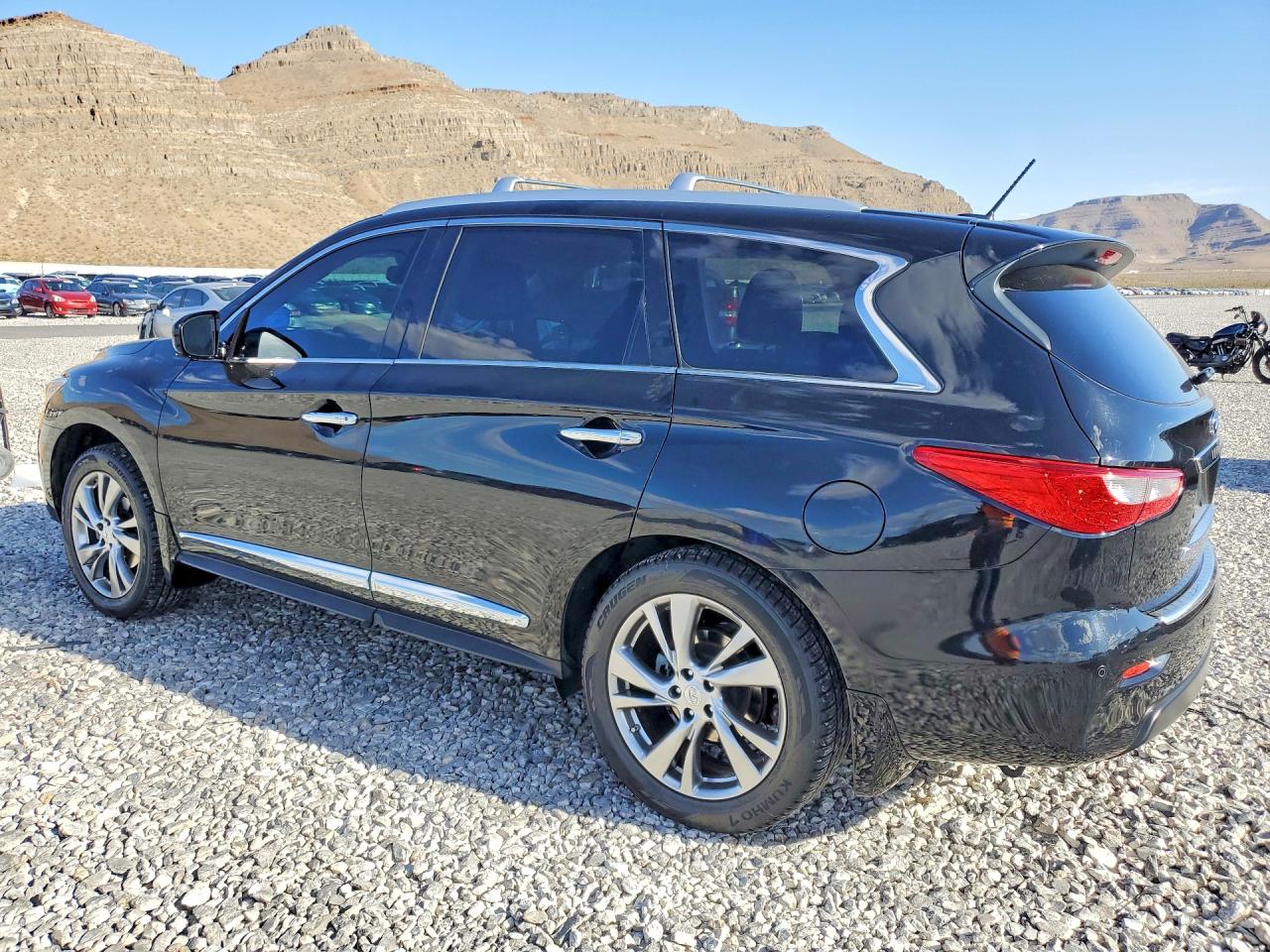 2013 Infiniti Jx35 Base Black vin: 5N1AL0MM0DC344274