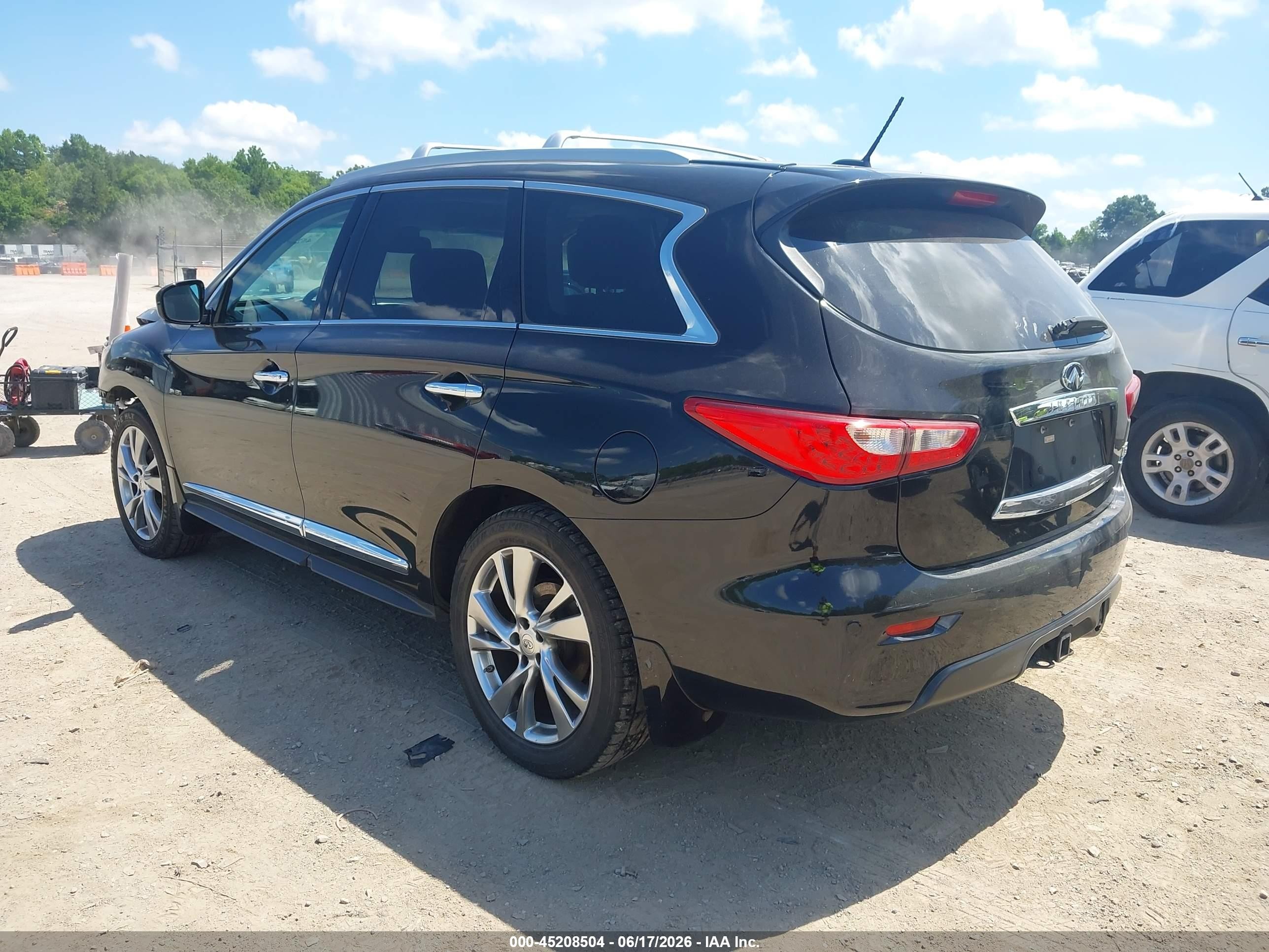 2013 Infiniti Jx35   Black vin: 5N1AL0MM0DC347403