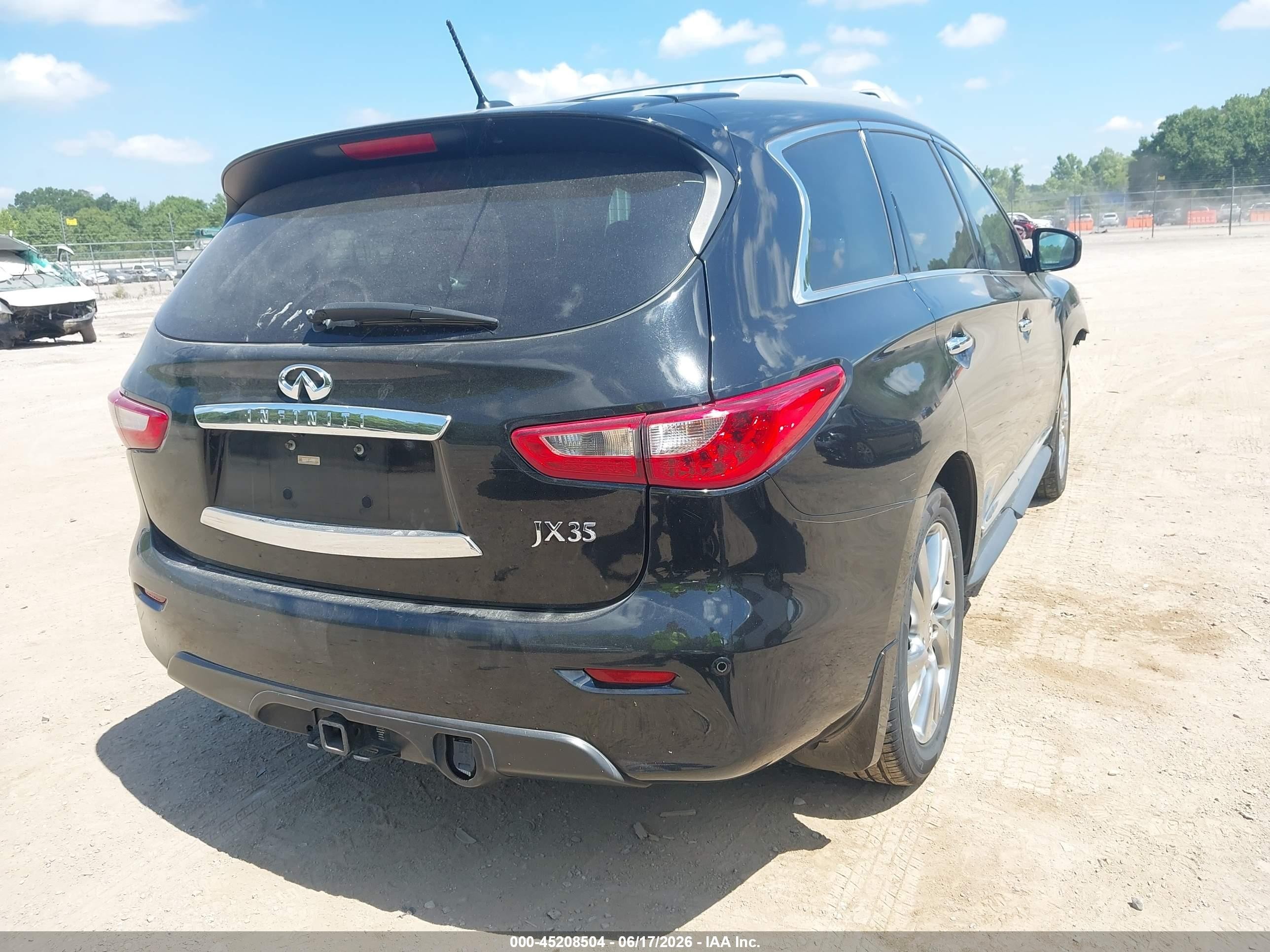 2013 Infiniti Jx35   Black vin: 5N1AL0MM0DC347403