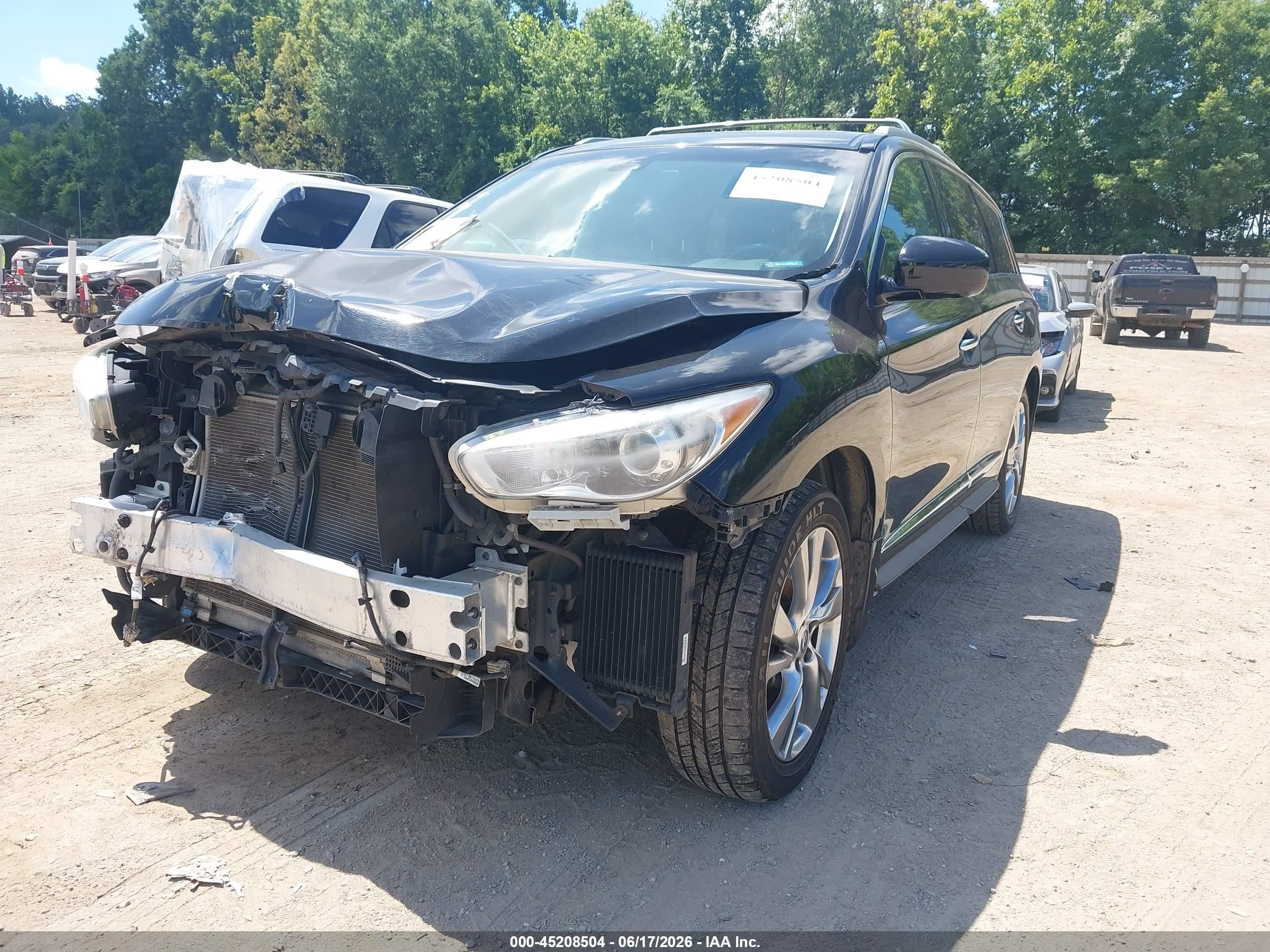 2013 Infiniti Jx35   Black vin: 5N1AL0MM0DC347403