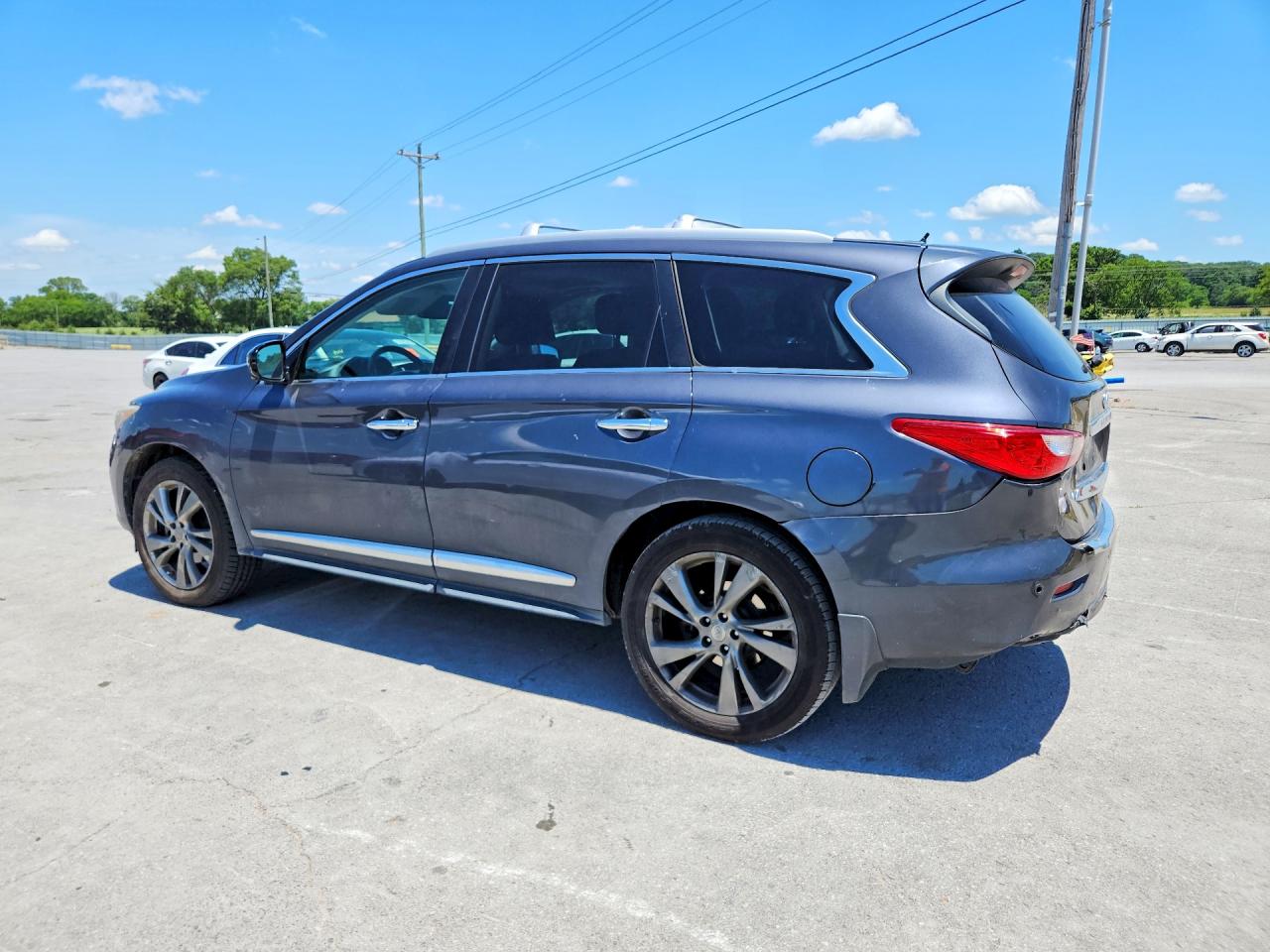 2013 Infiniti Jx35 Base Charcoal vin: 5N1AL0MM0DC351385