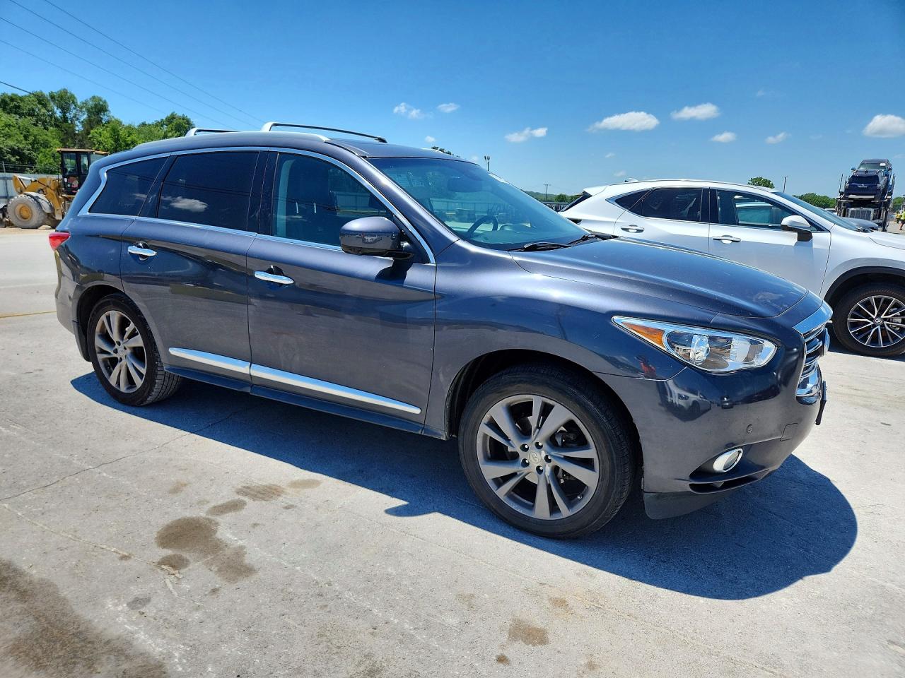 2013 Infiniti Jx35 Base Charcoal vin: 5N1AL0MM0DC351385