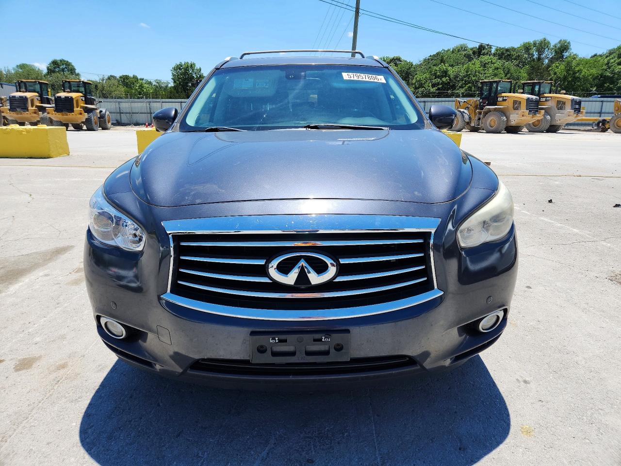 2013 Infiniti Jx35 Base Charcoal vin: 5N1AL0MM0DC351385