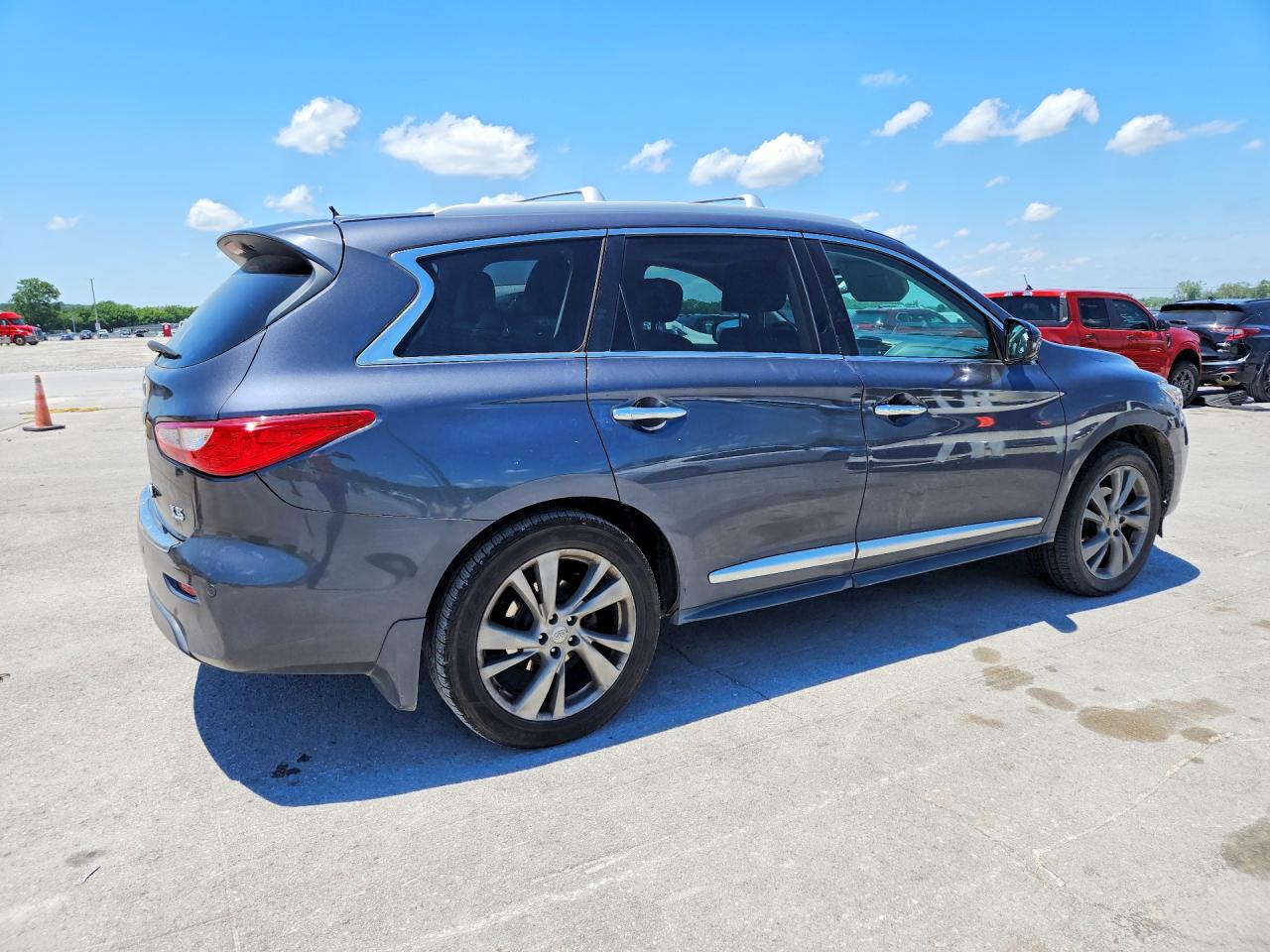 2013 Infiniti Jx35 Base Charcoal vin: 5N1AL0MM0DC351385