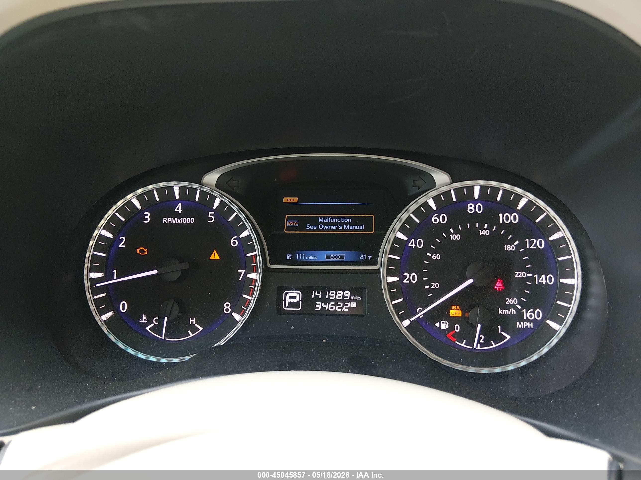 2014 Infiniti Qx60   White vin: 5N1AL0MM0EC501884