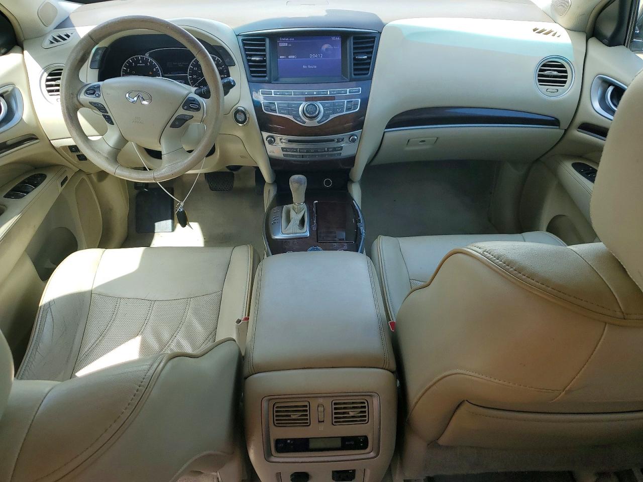 2014 Infiniti Qx60 Base White vin: 5N1AL0MM0EC502307