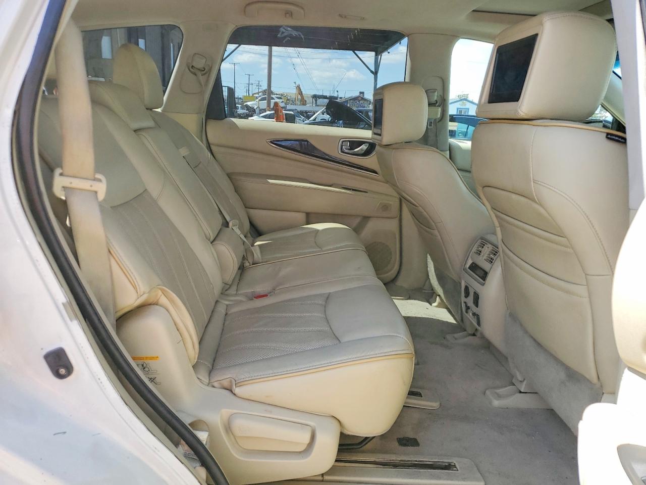 2014 Infiniti Qx60 Base White vin: 5N1AL0MM0EC502307