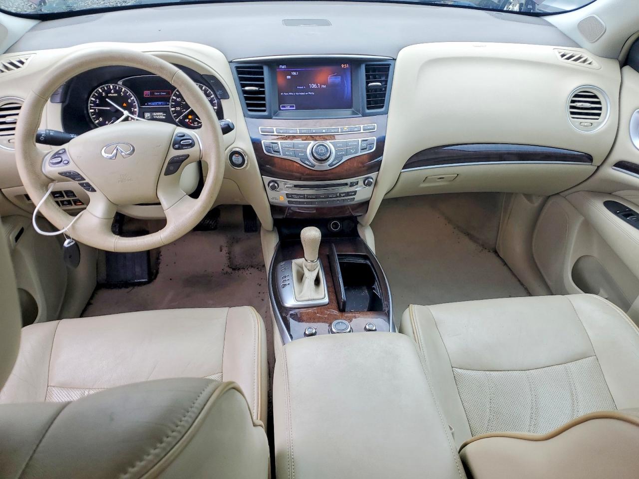2014 Infiniti Qx60 Base Red vin: 5N1AL0MM0EC505658