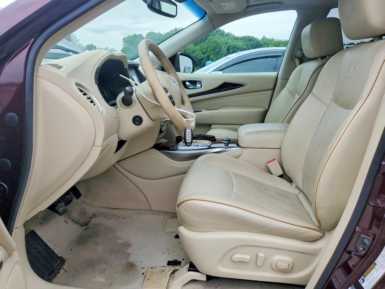 2014 Infiniti Qx60 Base Red vin: 5N1AL0MM0EC505658