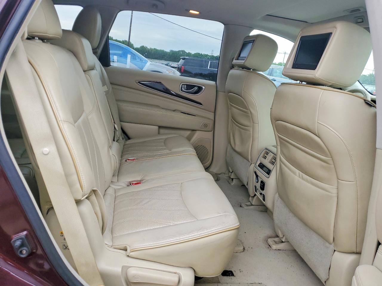 2014 Infiniti Qx60 Base Red vin: 5N1AL0MM0EC505658