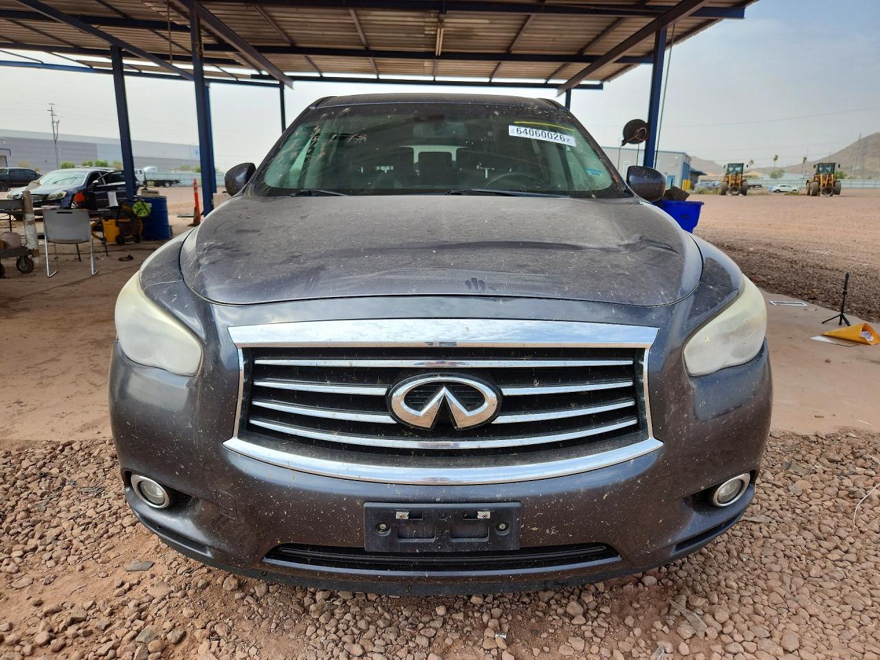 2014 Infiniti Qx60 Base Серый vin: 5N1AL0MM0EC510309