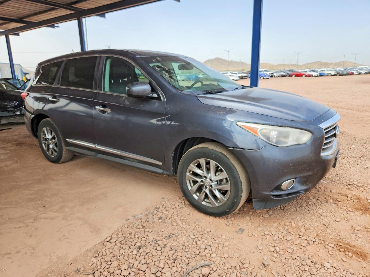 2014 Infiniti Qx60 Base Серый vin: 5N1AL0MM0EC510309