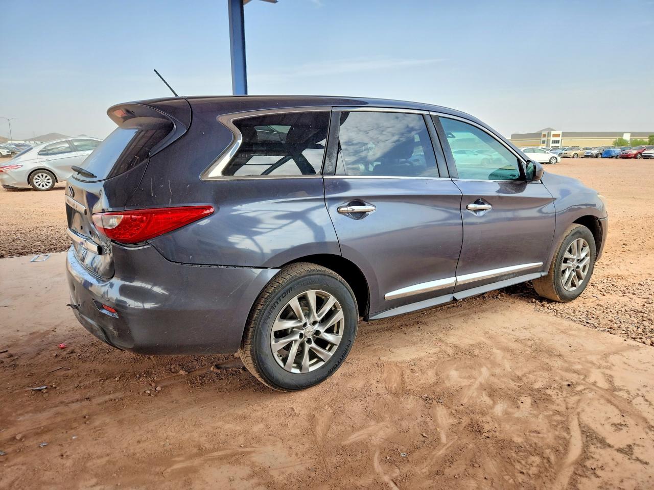 2014 Infiniti Qx60 Base Серый vin: 5N1AL0MM0EC510309