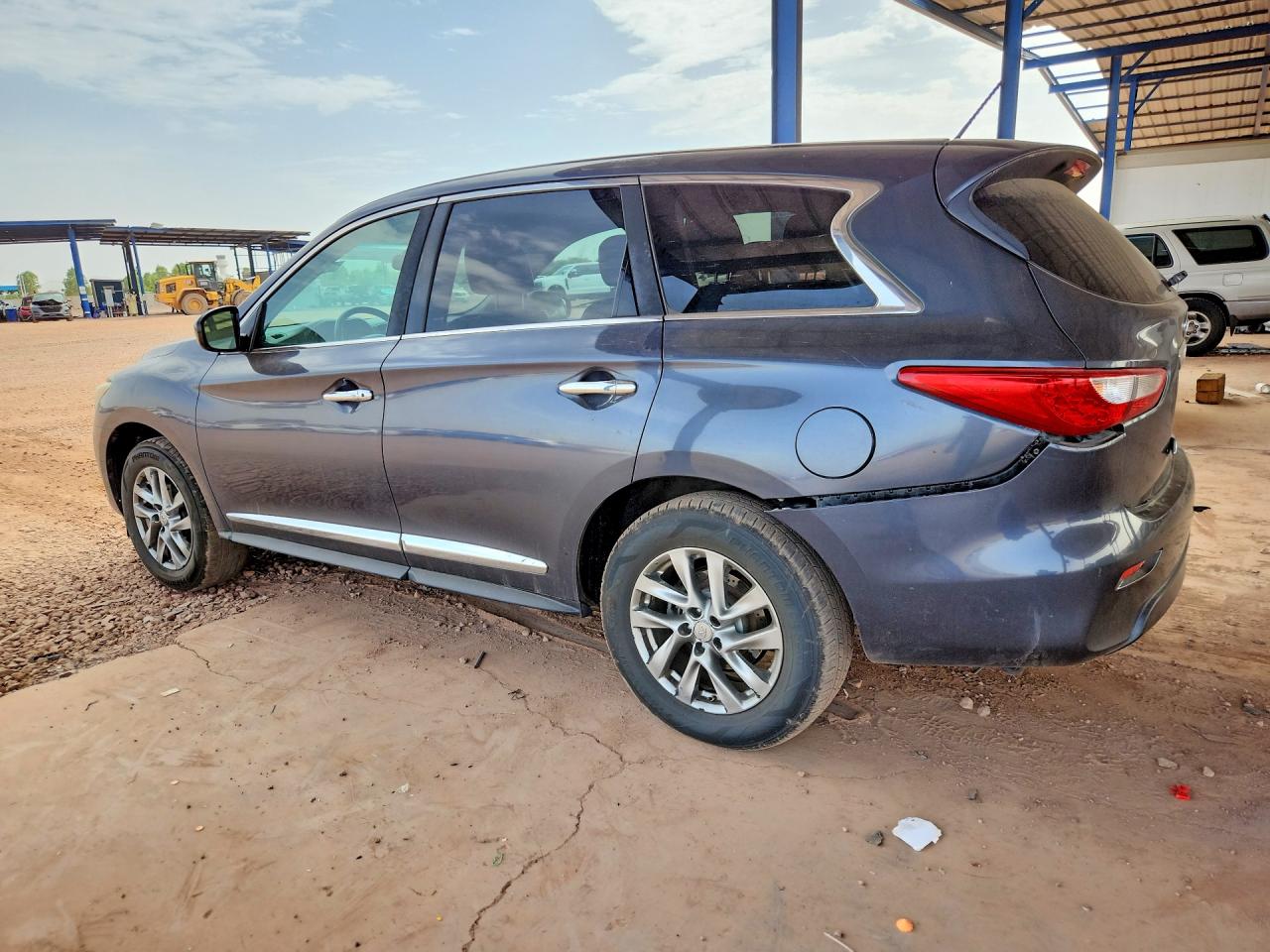 2014 Infiniti Qx60 Base Серый vin: 5N1AL0MM0EC510309