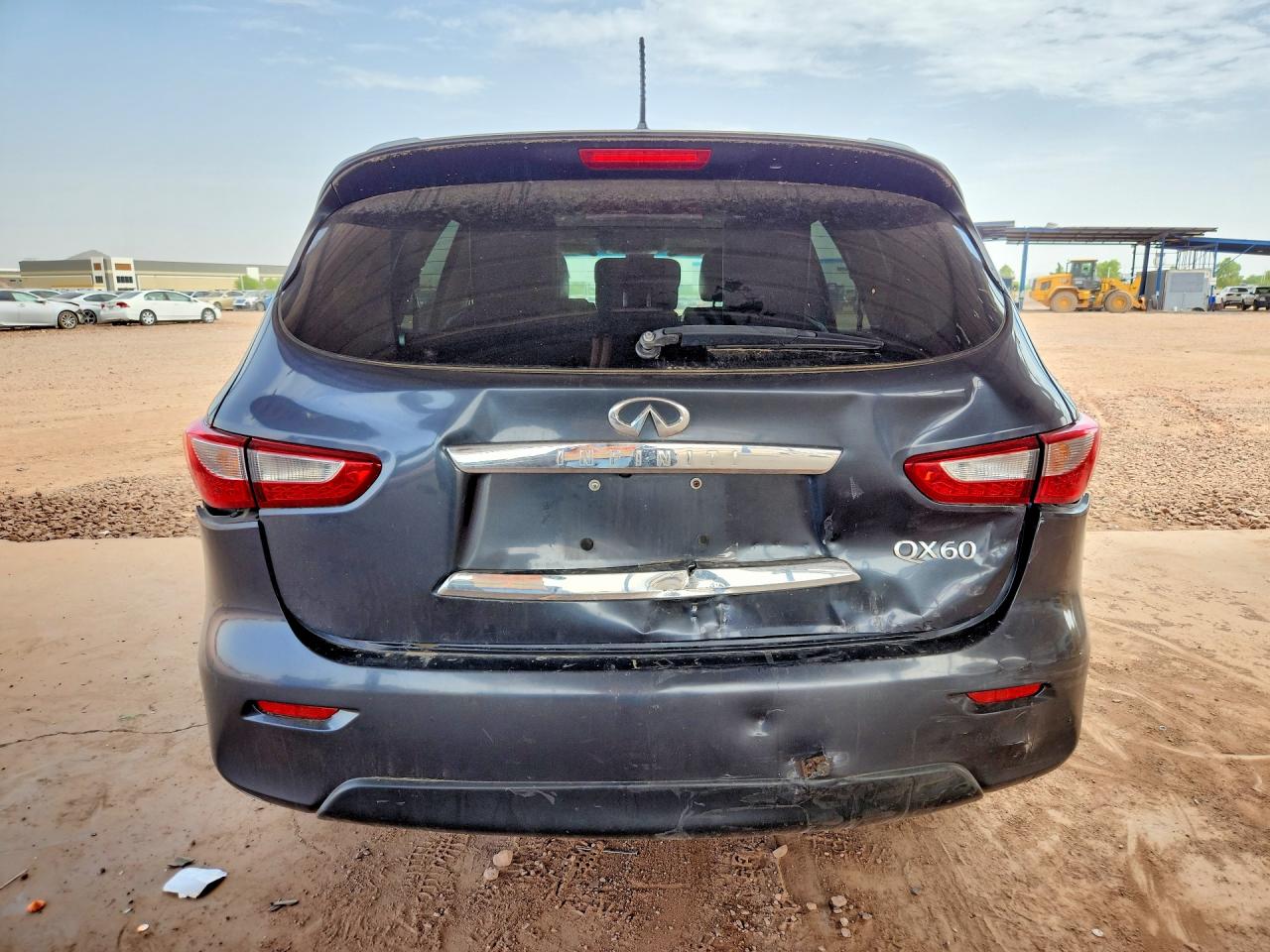 2014 Infiniti Qx60 Base Серый vin: 5N1AL0MM0EC510309