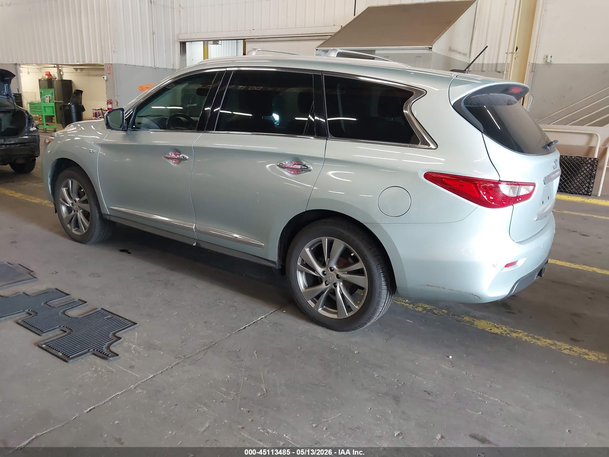 2014 Infiniti Qx60 Blue vin: 5N1AL0MM0EC510620