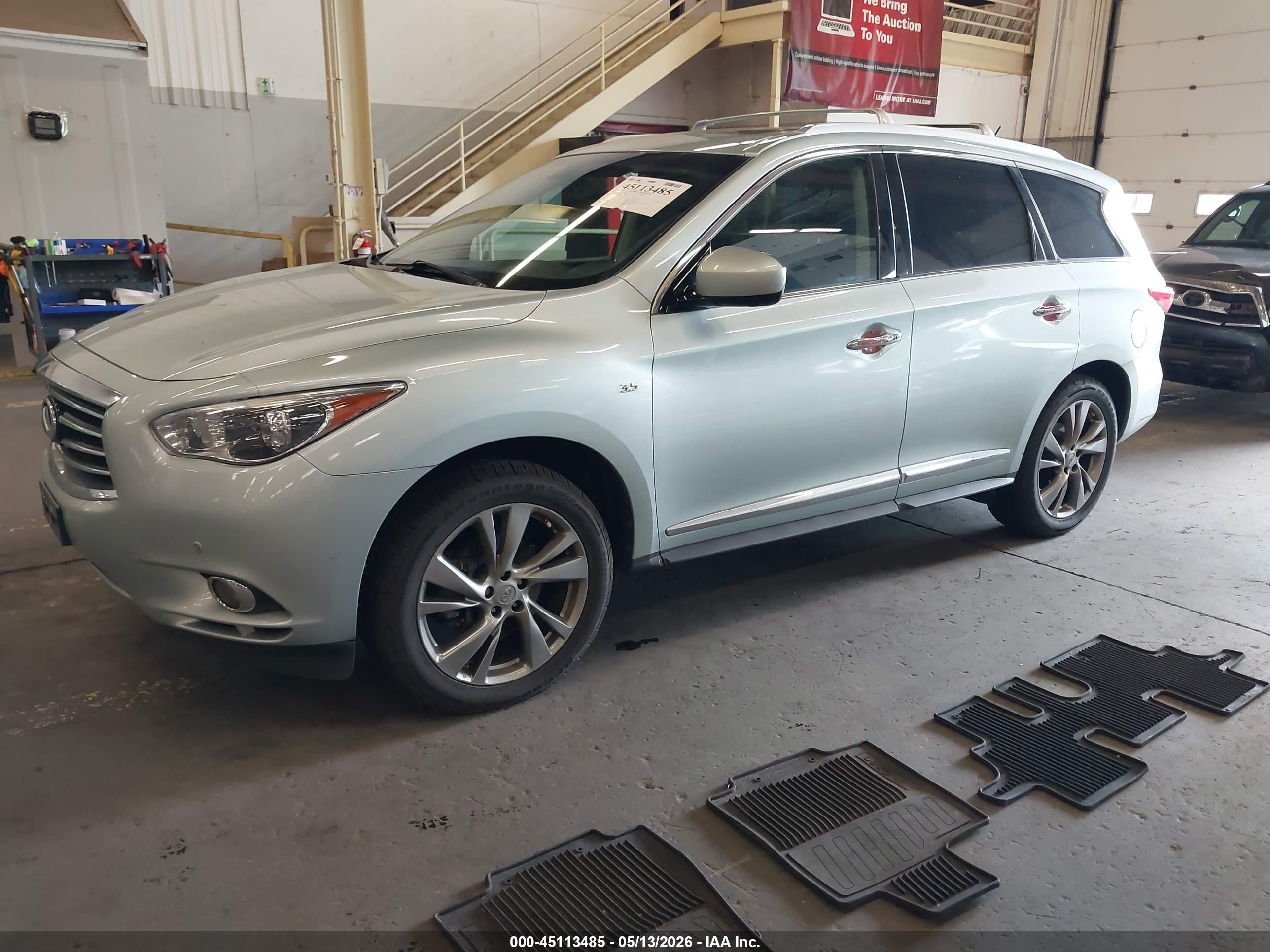 2014 Infiniti Qx60 Blue vin: 5N1AL0MM0EC510620