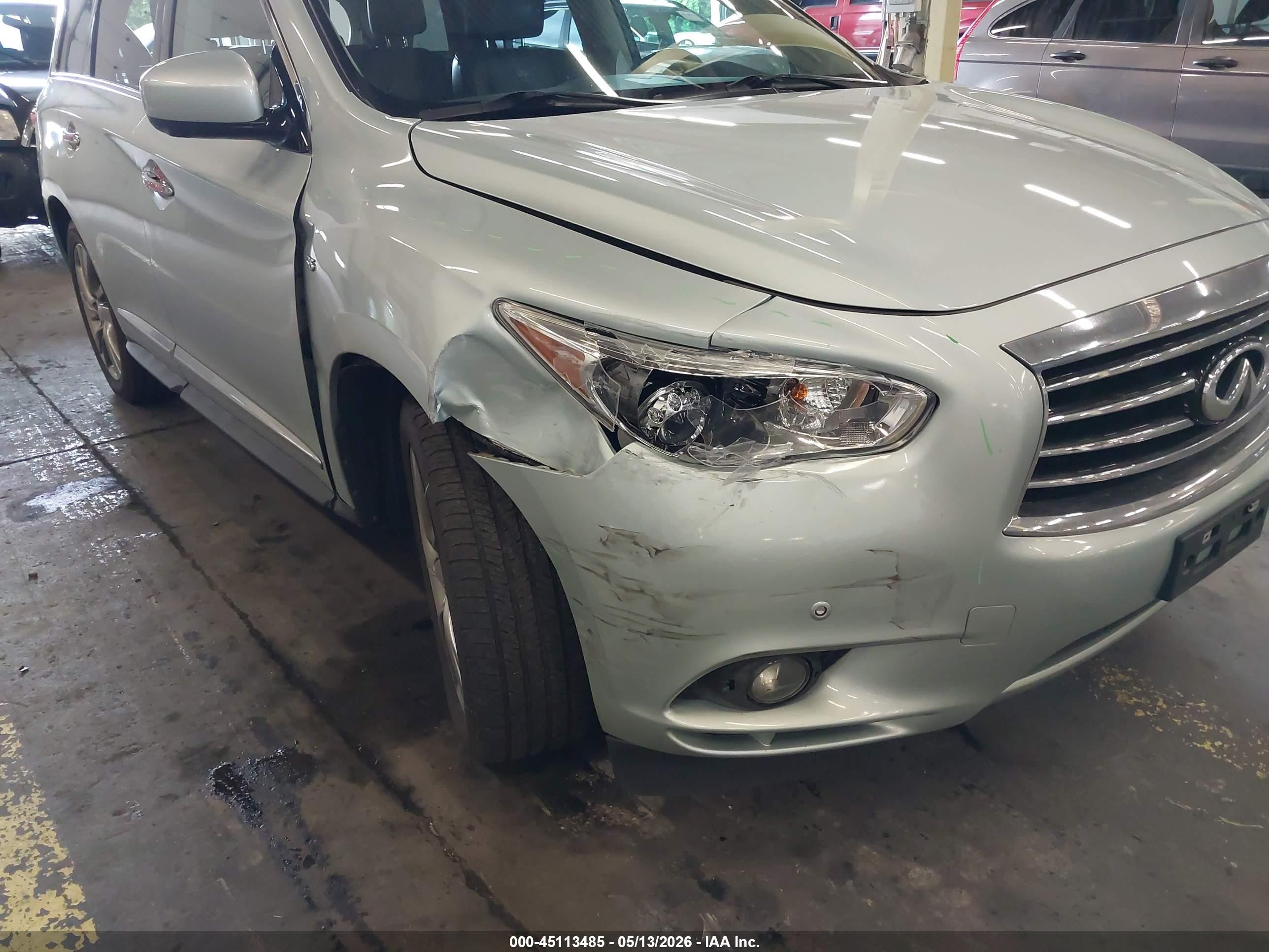 2014 Infiniti Qx60 Blue vin: 5N1AL0MM0EC510620