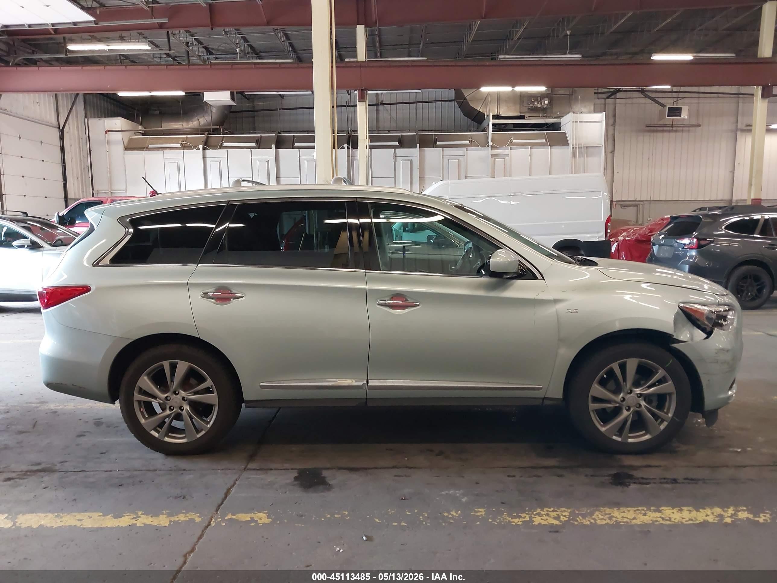 2014 Infiniti Qx60 Blue vin: 5N1AL0MM0EC510620