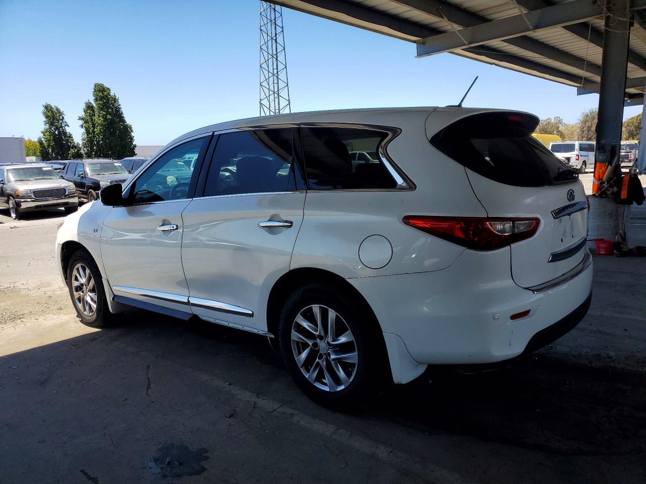 2014 Infiniti Qx60 Base White vin: 5N1AL0MM0EC513050