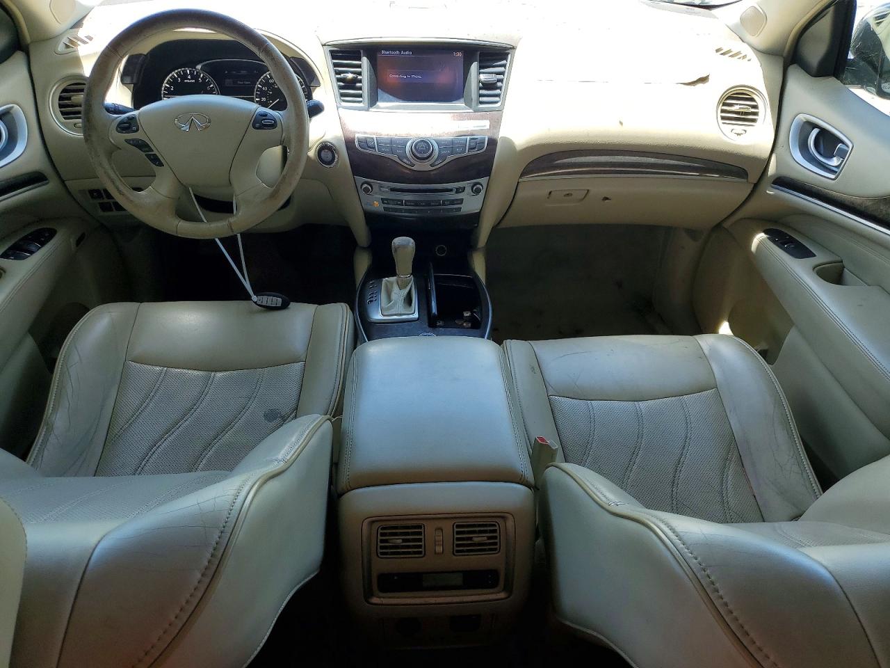 2014 Infiniti Qx60 Base White vin: 5N1AL0MM0EC513050