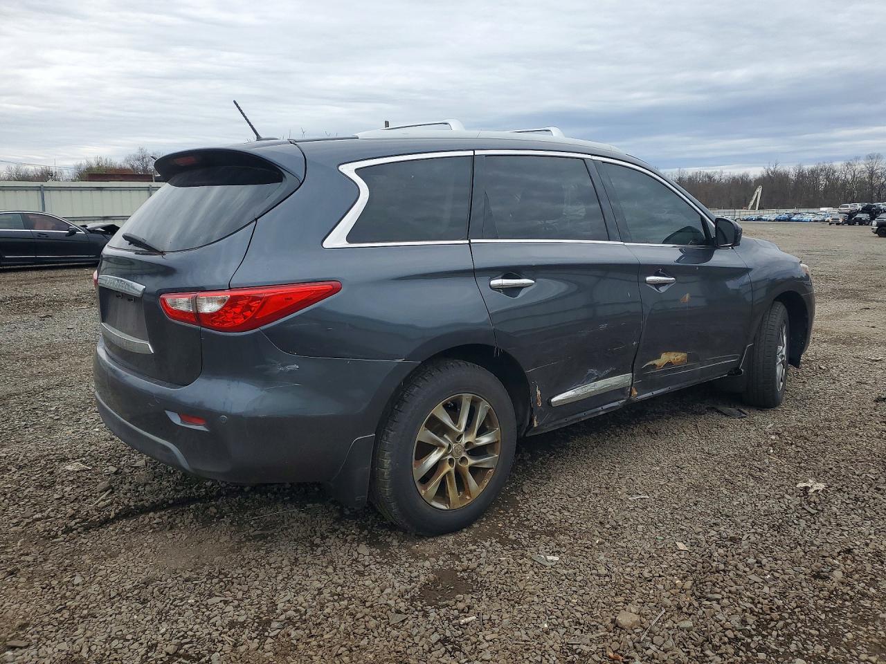 2014 Infiniti Qx60 Base Gray vin: 5N1AL0MM0EC522069