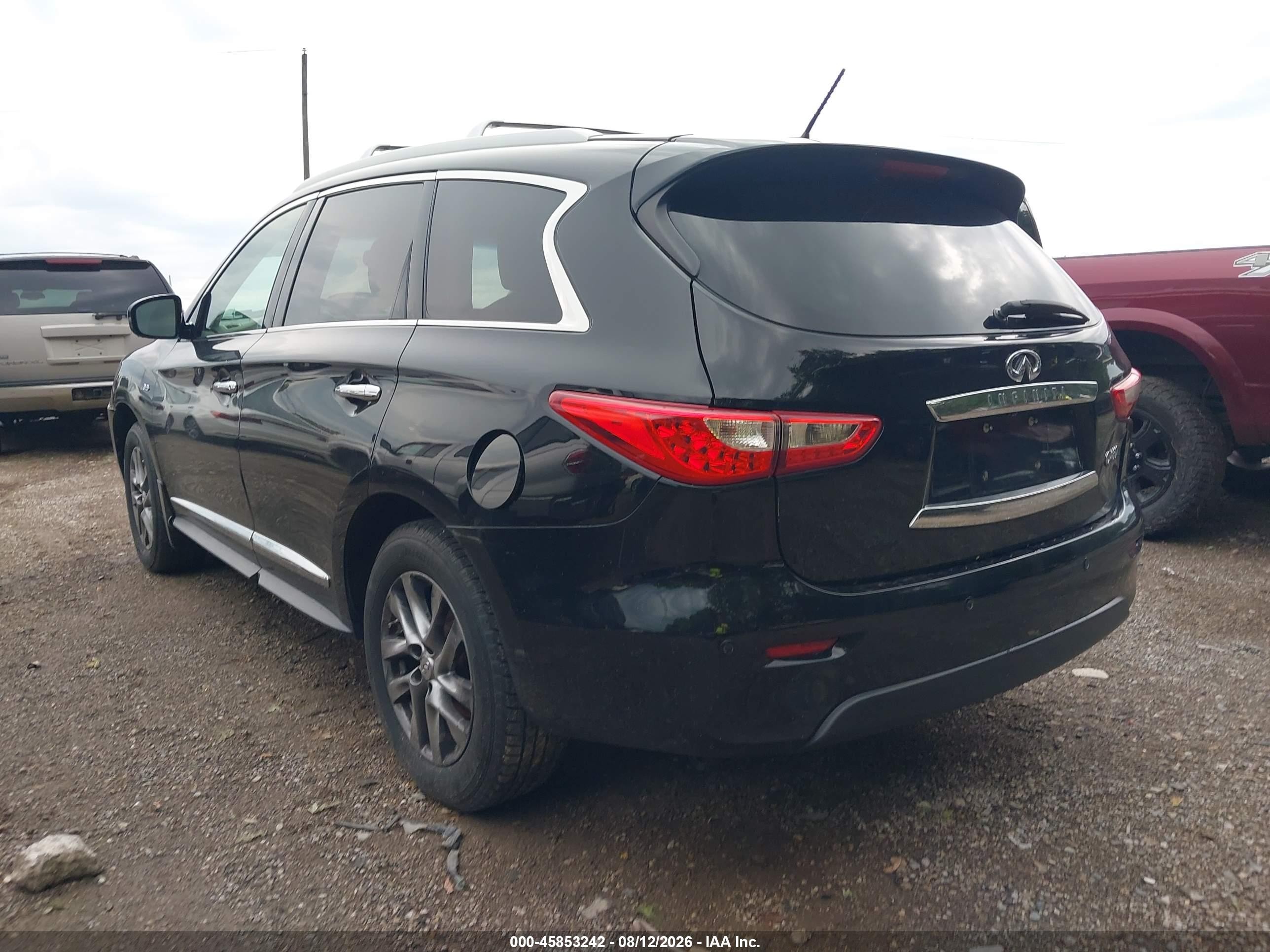 2014 Infiniti Qx60   Black vin: 5N1AL0MM0EC523531