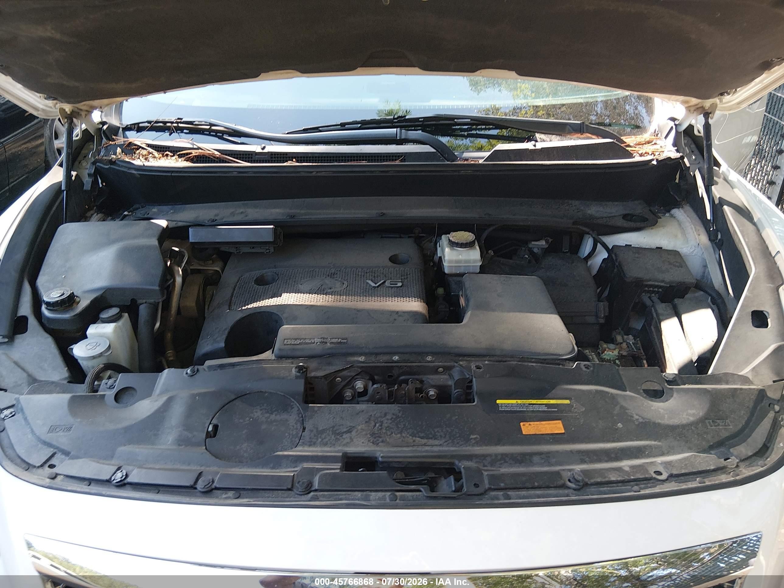 2014 Infiniti Qx60   White vin: 5N1AL0MM0EC526154