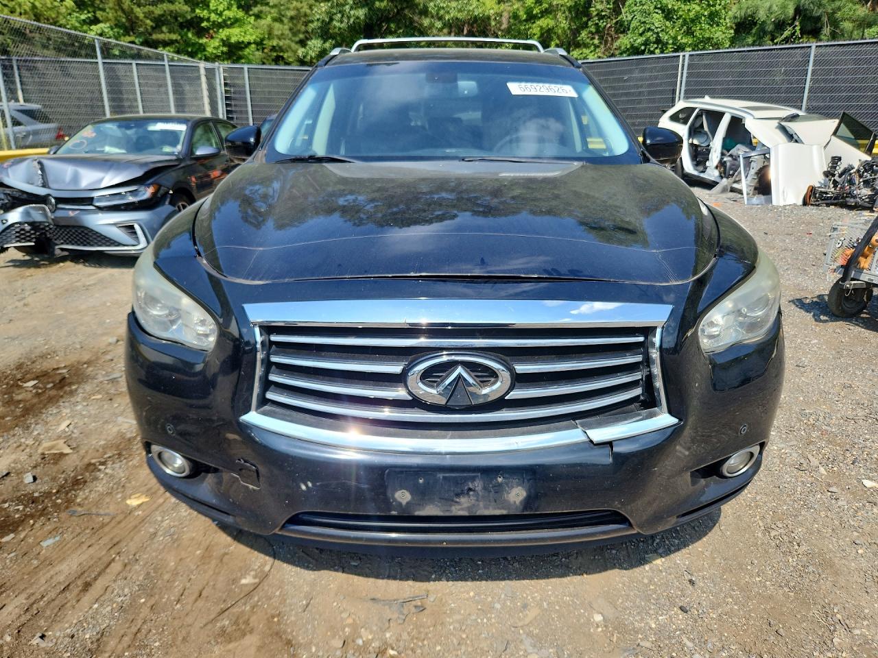 2014 Infiniti Qx60 Base Black vin: 5N1AL0MM0EC531032