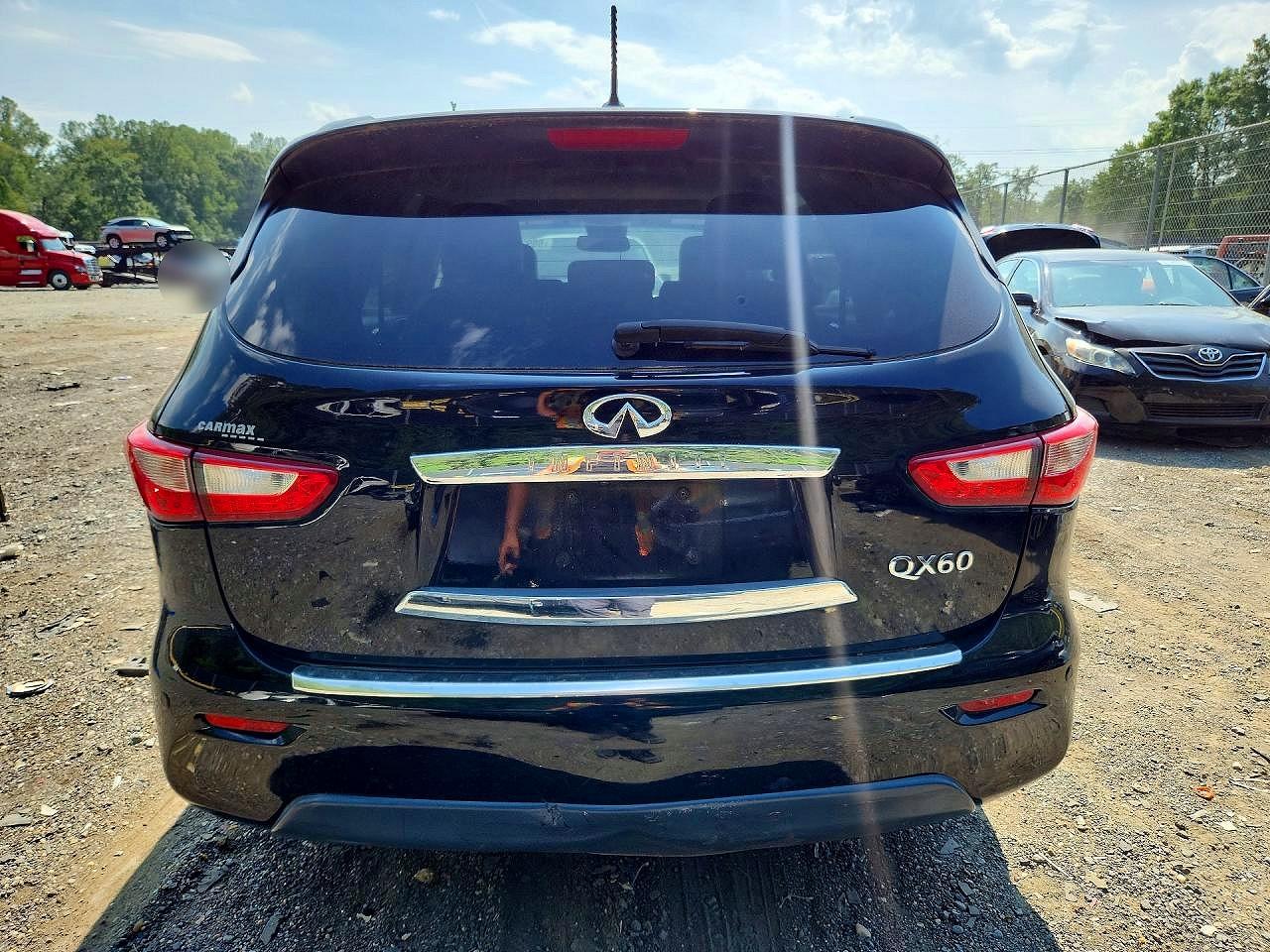 2014 Infiniti Qx60 Base Black vin: 5N1AL0MM0EC531032