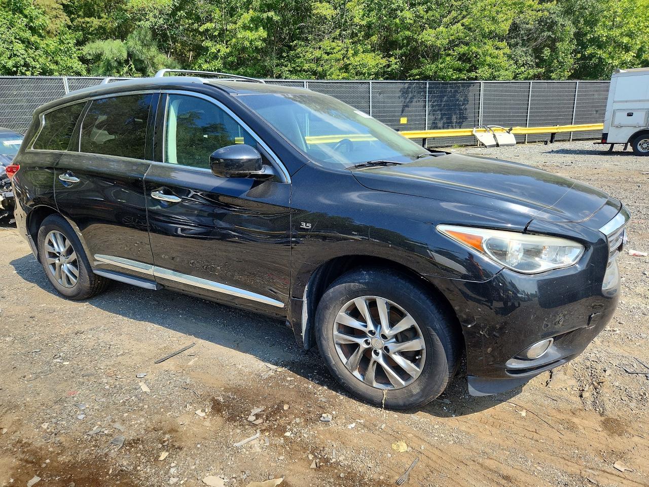 2014 Infiniti Qx60 Base Black vin: 5N1AL0MM0EC531032