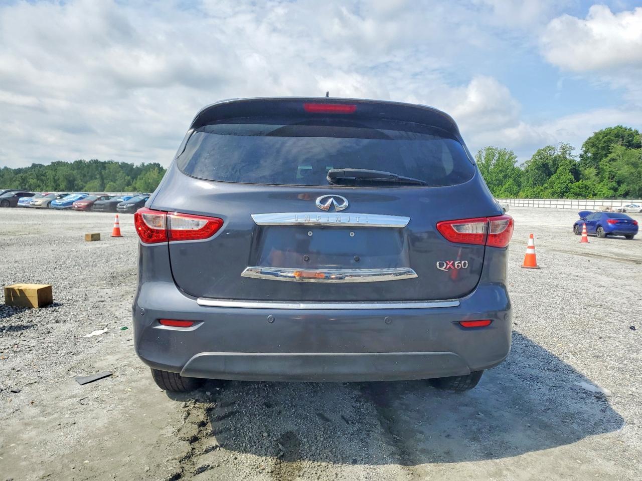 2014 Infiniti Qx60 Base Gray vin: 5N1AL0MM0EC531693