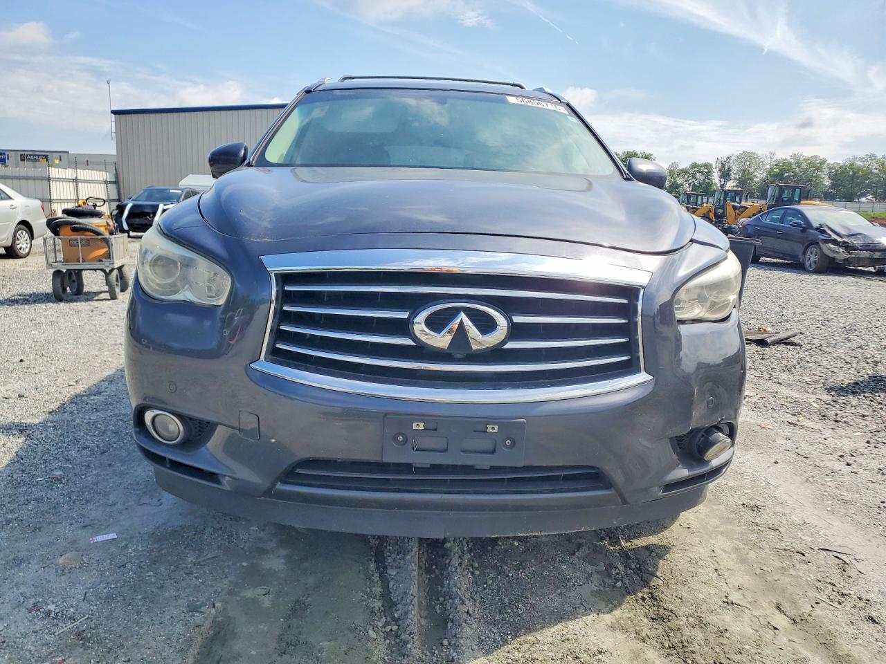 2014 Infiniti Qx60 Base Gray vin: 5N1AL0MM0EC531693