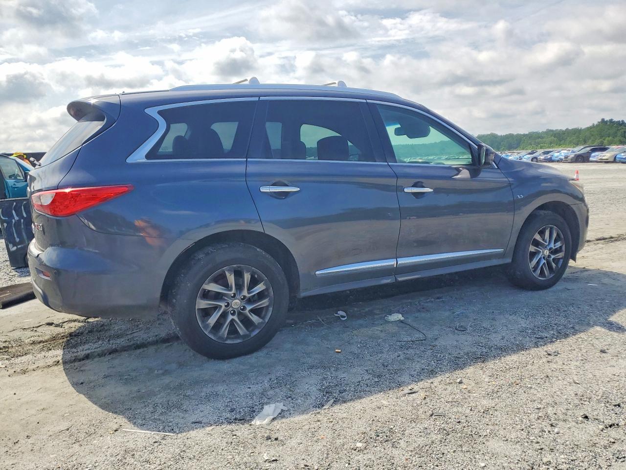 2014 Infiniti Qx60 Base Gray vin: 5N1AL0MM0EC531693