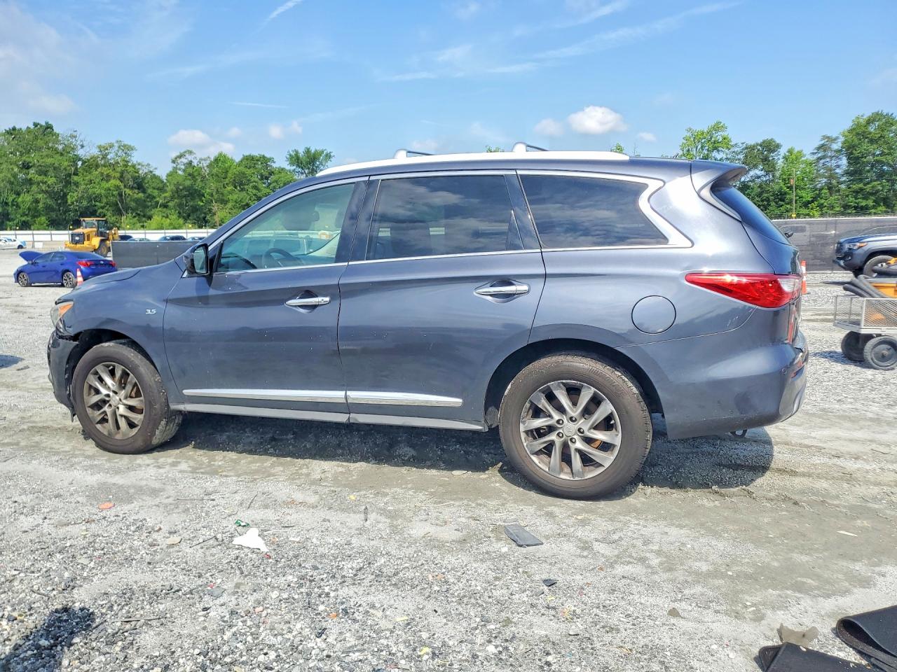 2014 Infiniti Qx60 Base Gray vin: 5N1AL0MM0EC531693