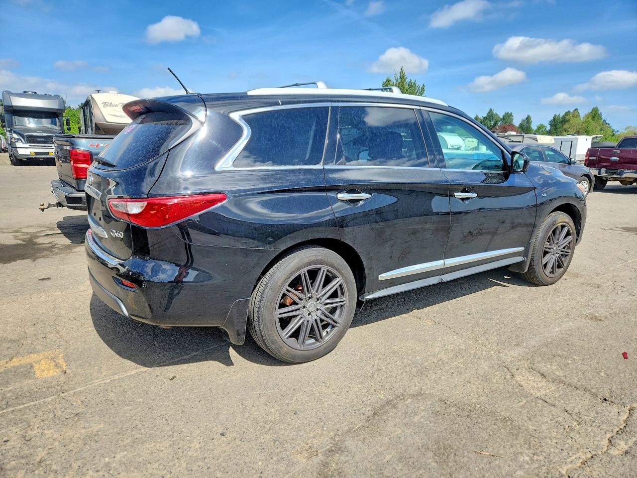 2014 Infiniti Qx60 Base Black vin: 5N1AL0MM0EC534240