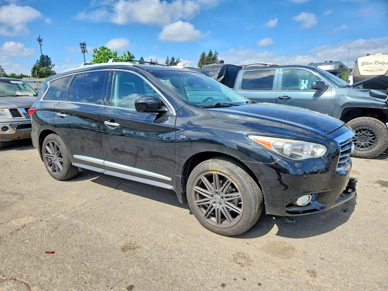 2014 Infiniti Qx60 Base Black vin: 5N1AL0MM0EC534240