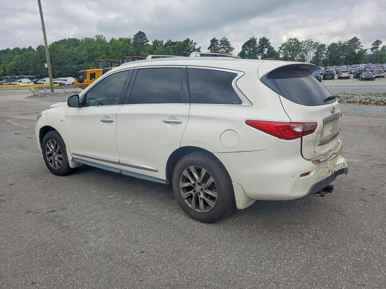 2014 Infiniti Qx60 Base White vin: 5N1AL0MM0EC541883