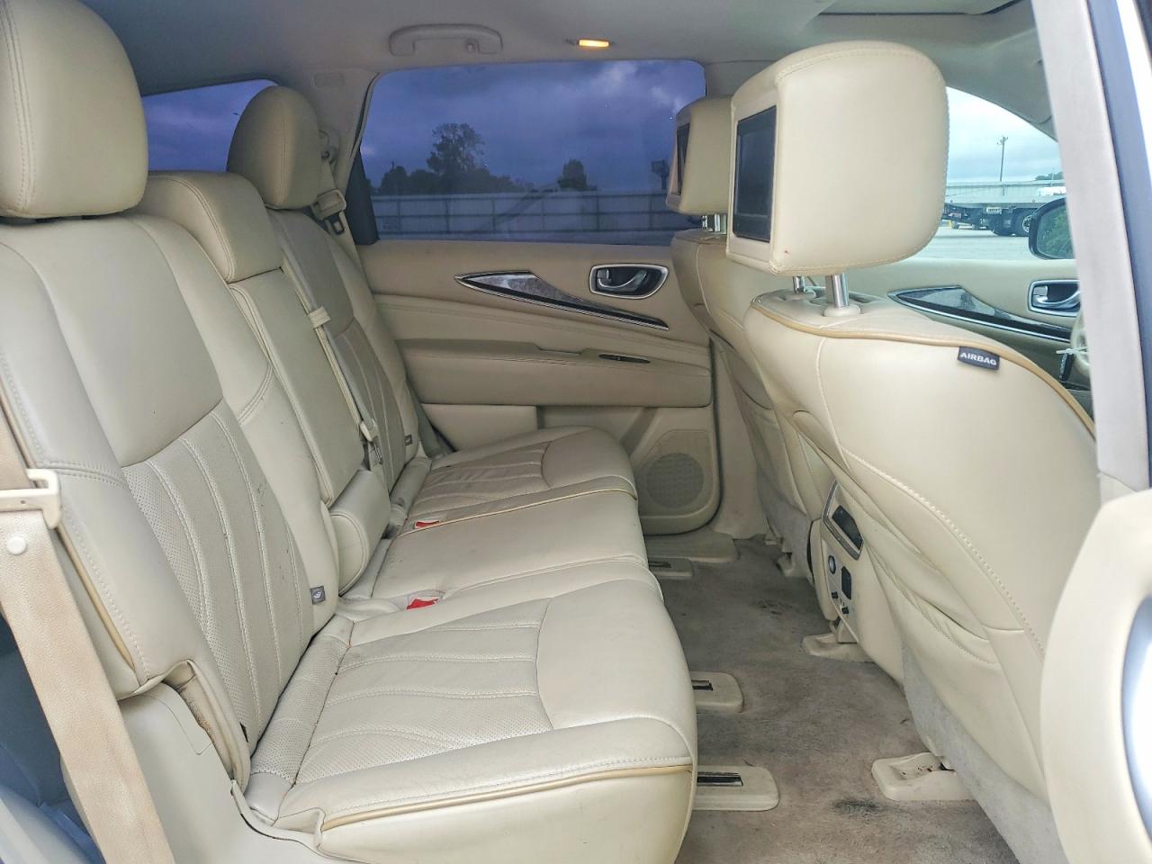 2014 Infiniti Qx60 Base White vin: 5N1AL0MM0EC541883