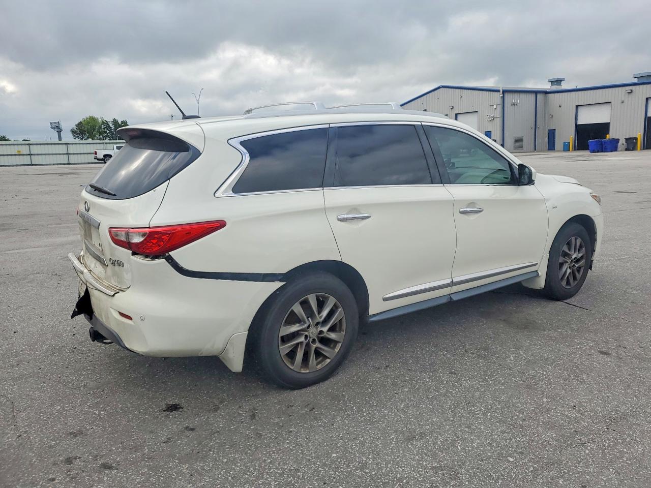2014 Infiniti Qx60 Base White vin: 5N1AL0MM0EC541883