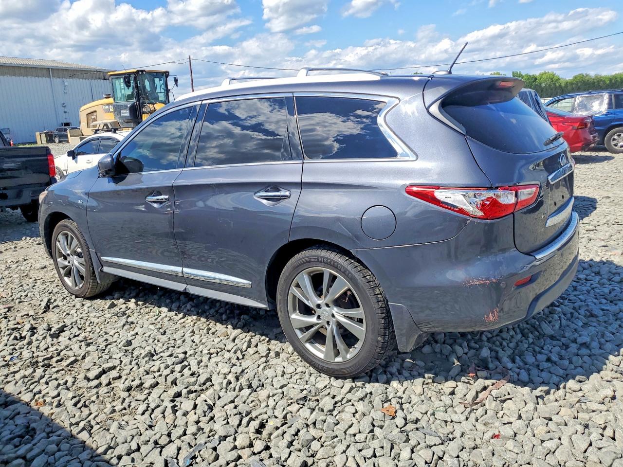 2014 Infiniti Qx60 Base Gray vin: 5N1AL0MM0EC547585