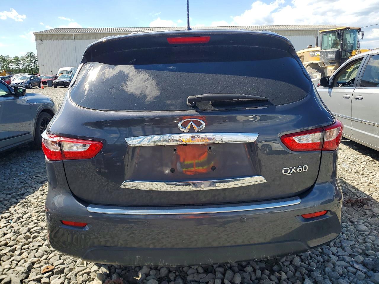 2014 Infiniti Qx60 Base Gray vin: 5N1AL0MM0EC547585