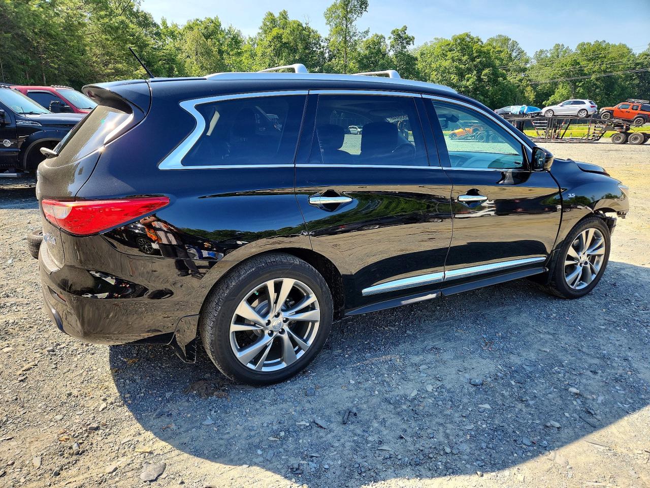 2014 Infiniti Qx60 Base Black vin: 5N1AL0MM0EC548526