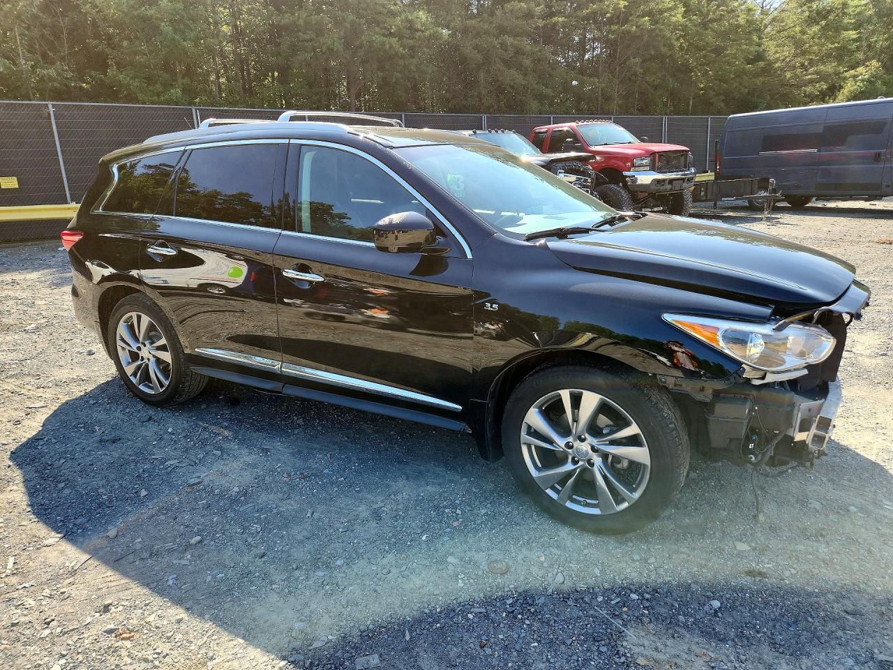 2014 Infiniti Qx60 Base Black vin: 5N1AL0MM0EC548526