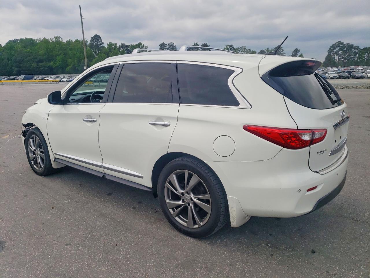 2014 Infiniti Qx60 Base White vin: 5N1AL0MM0EC552334